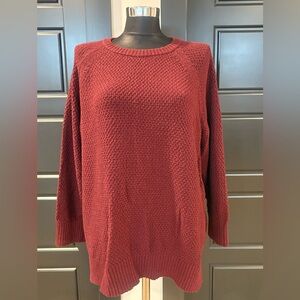 Old Navy Women's Burgundy Knit Sweater